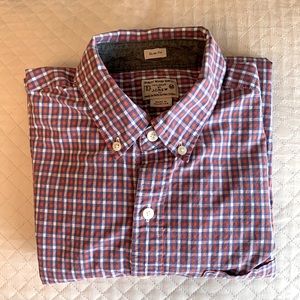 Men’s JCrew Button-Down Shirt - Medium Slim Fit - Gingham